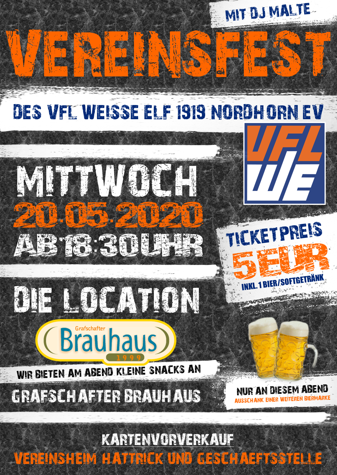 Vereinsfest am 20.05.2020