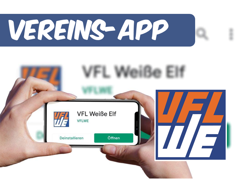 Neue Vereins-App ab sofort kostenlos erhältlich