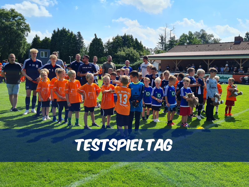 22 Spiele am Testspieltag 22 Spiele am Testspieltag