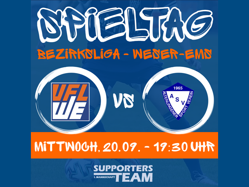 Heimspiel gegen Altenlingen am Mittwoch