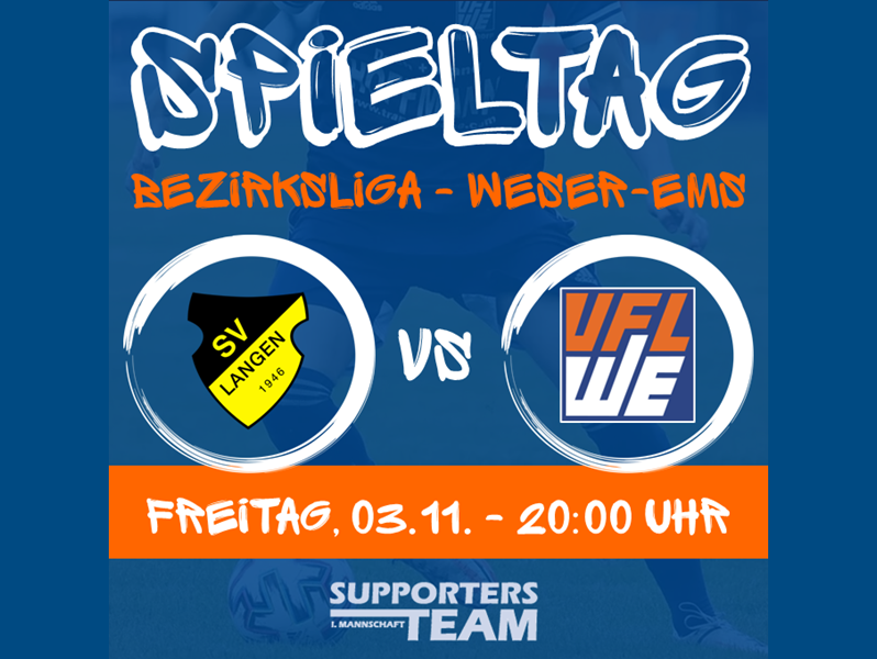 Erste spielt Freitag in Langen