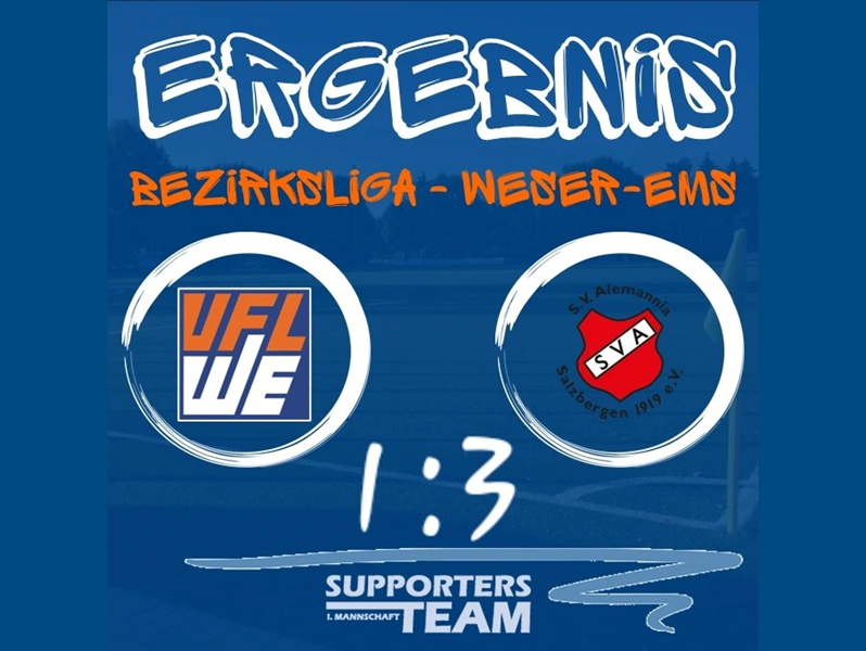 1:3-Niederlage gegen Salzbergen