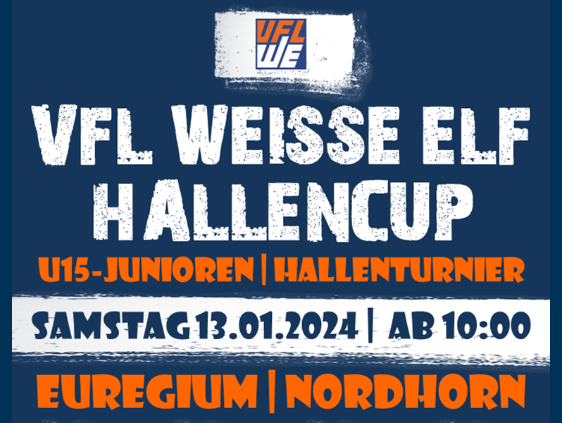 U15-Hallenturnier am 13.1. im Euregium U15-Hallenturnier am 13.1. im Euregium