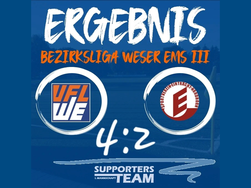 4:2-Derbysieg gegen den SV Eintracht