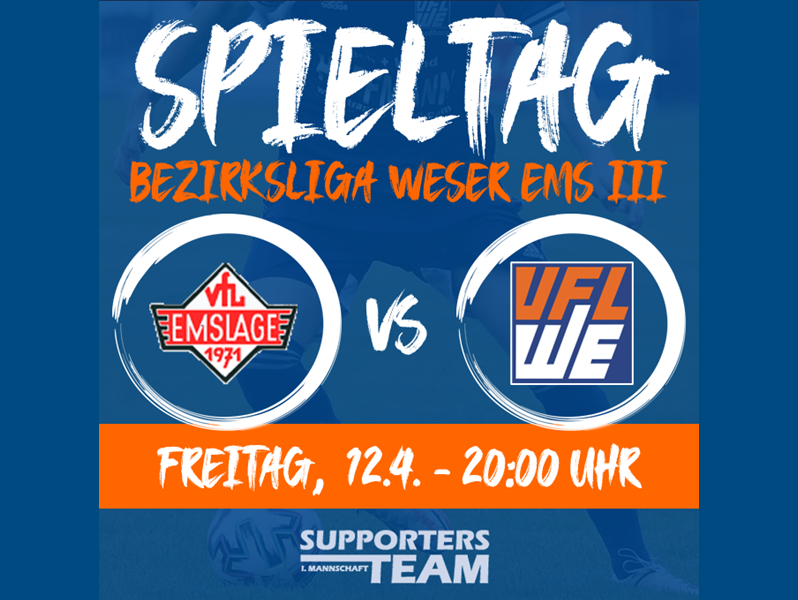 Freitagabend spielt die Erste in Emslage