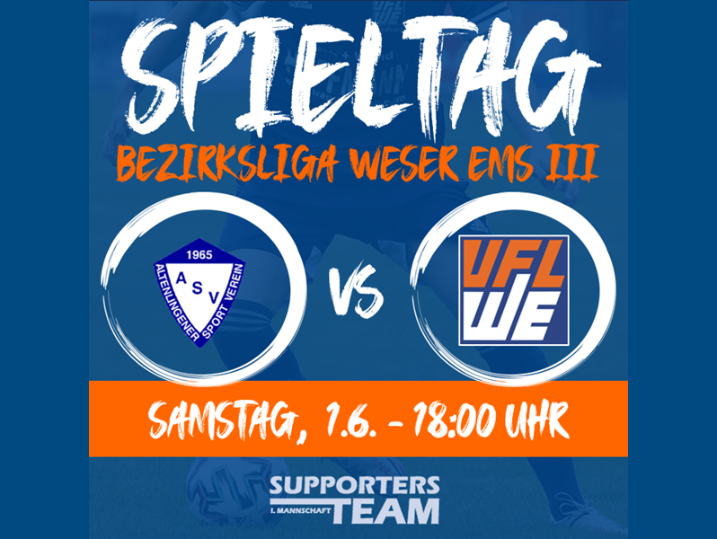 Letzte Saisonspiel für unsere Erste in Altenlingen Letzte Saisonspiel für unsere Erste in Altenlingen