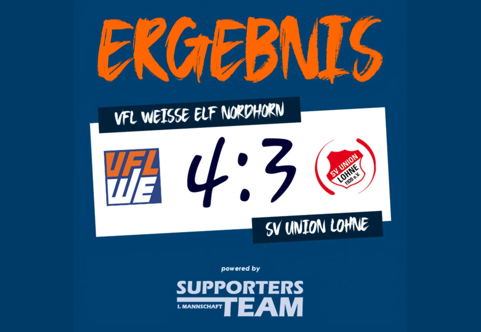 Erste schlägt den Spitzenreiter Lohne mit 4:3