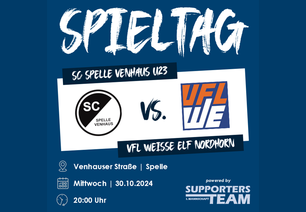 Erste reist am Mittwoch zum Nachholspiel nach Spelle