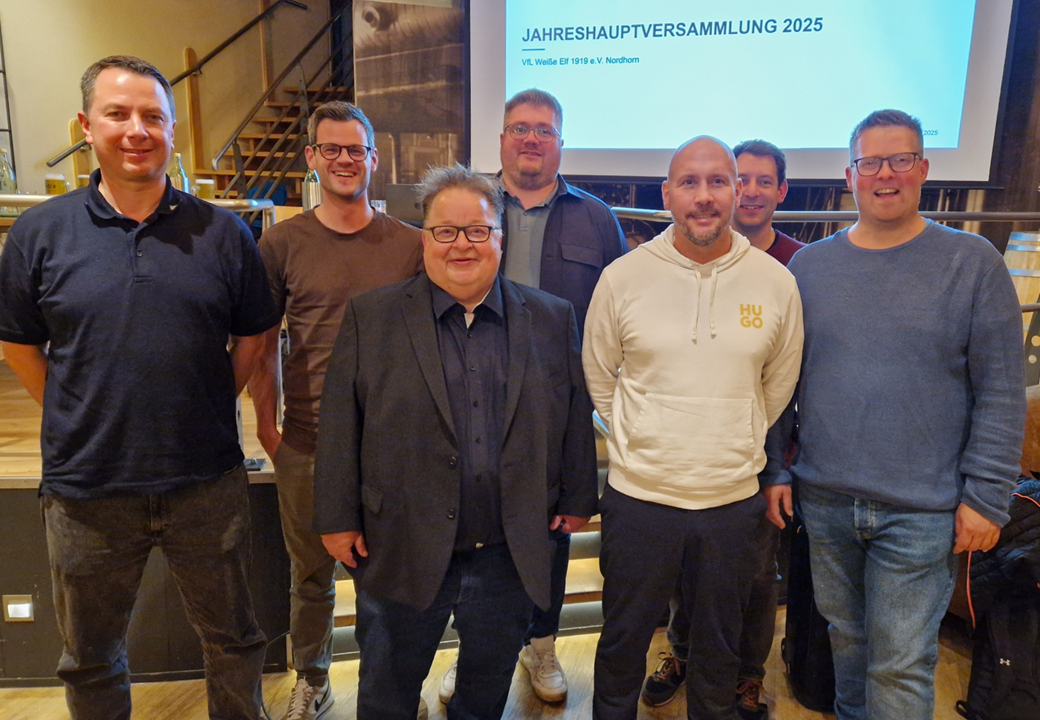 Volker Friese einstimmig als 1. Vorsitzender wiedergewählt Volker Friese einstimmig als 1. Vorsitzender wiedergewählt