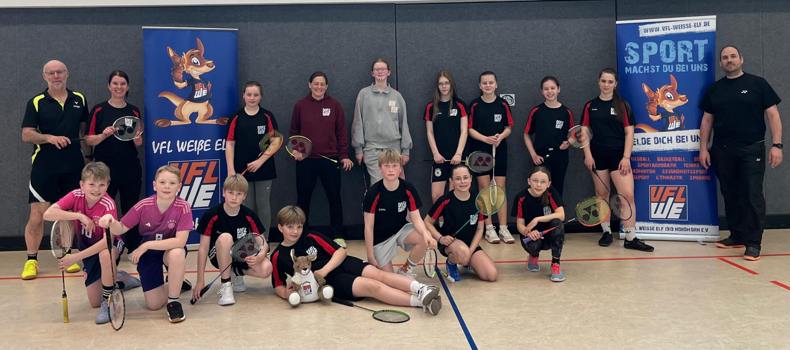 „Endlich Zeit für ganz viel Badminton“